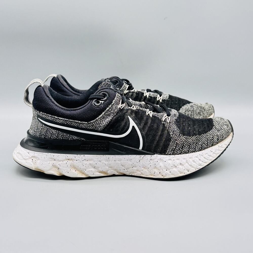 Nike Shoes Womens 8 Black White React Infinity Run Flyknit Running Sneakers